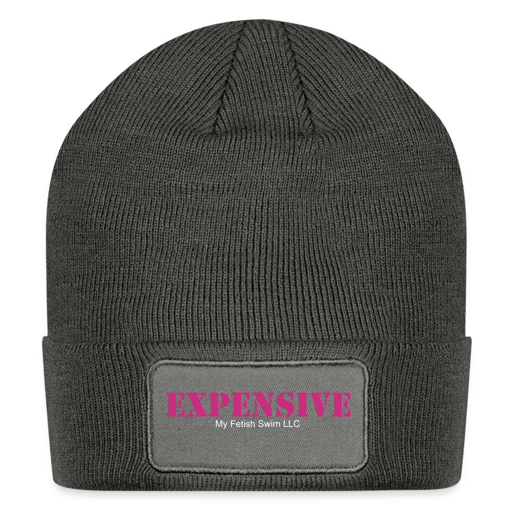 Expensive Beanie - charcoal grey