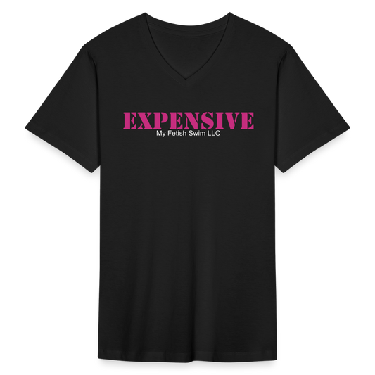 Expensive V-Neck T-Shirt - black