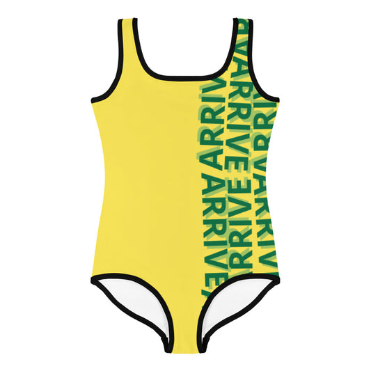 ARRIVE Baby Girls' Swimsuit - yellow