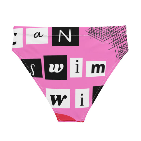 #YCSWU high-waisted bikini bottom