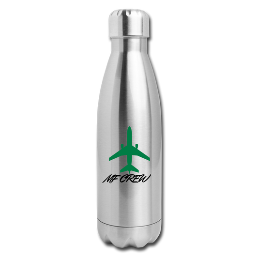 MF CREW Insulated Stainless Steel Water Bottle - silver