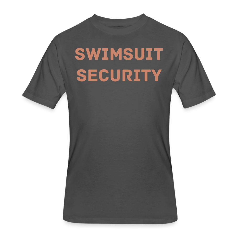 Swimsuit Security- Pink Glitter - charcoal