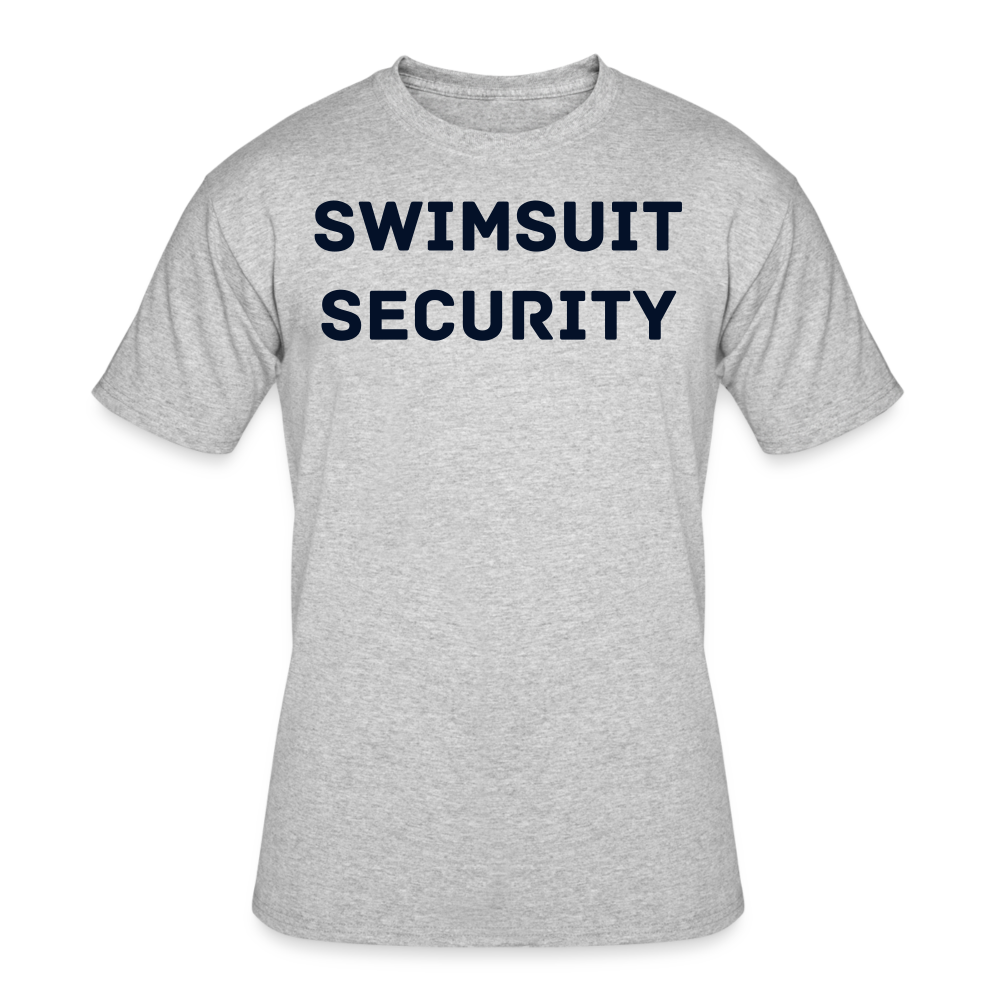 Swimsuit Security - heather gray