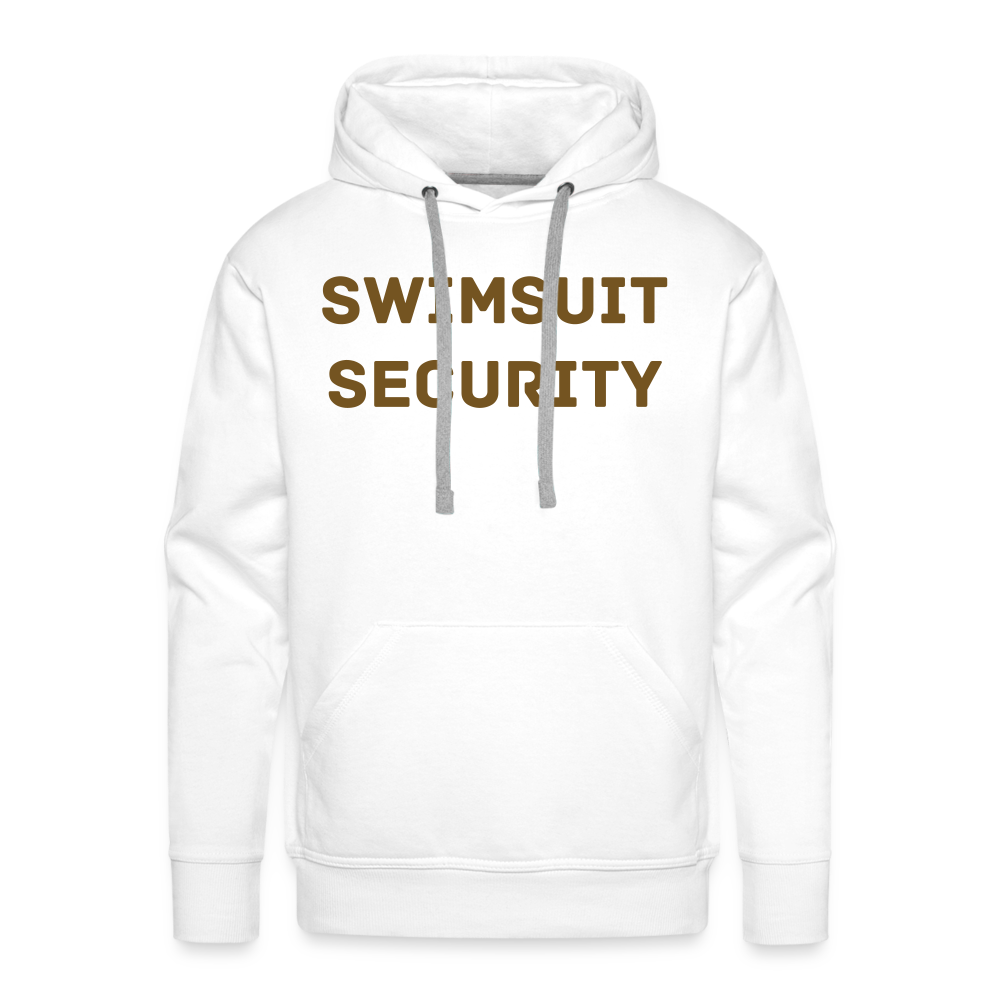 Swimsuit Security Hoodie - white