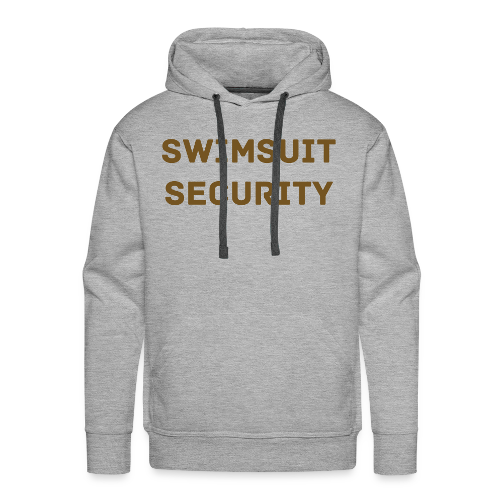Swimsuit Security Hoodie - heather grey