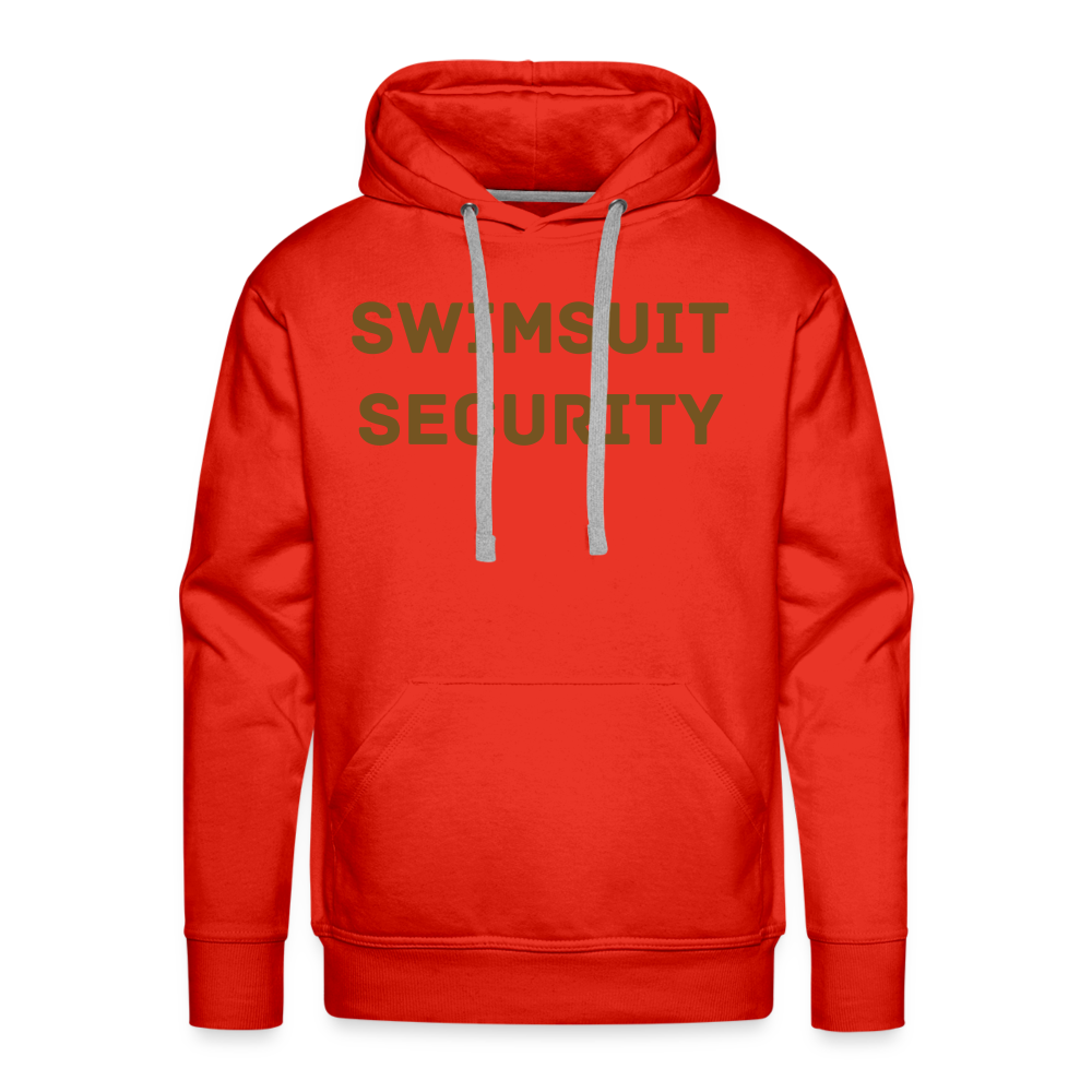 Swimsuit Security Hoodie - red
