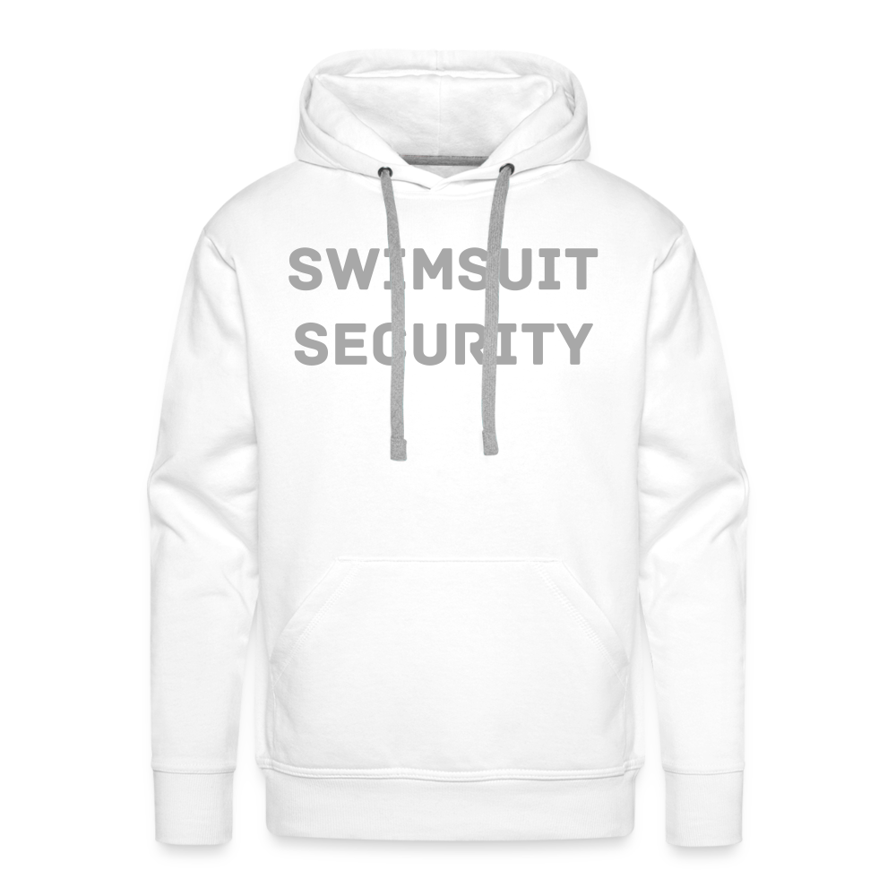 Swimsuit Security Hoodie - white