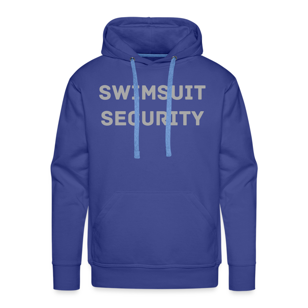 Swimsuit Security Hoodie - royal blue