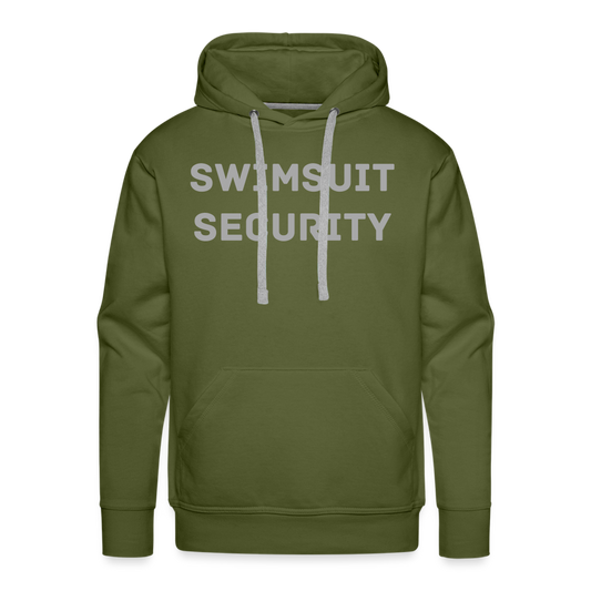 Swimsuit Security Hoodie - olive green
