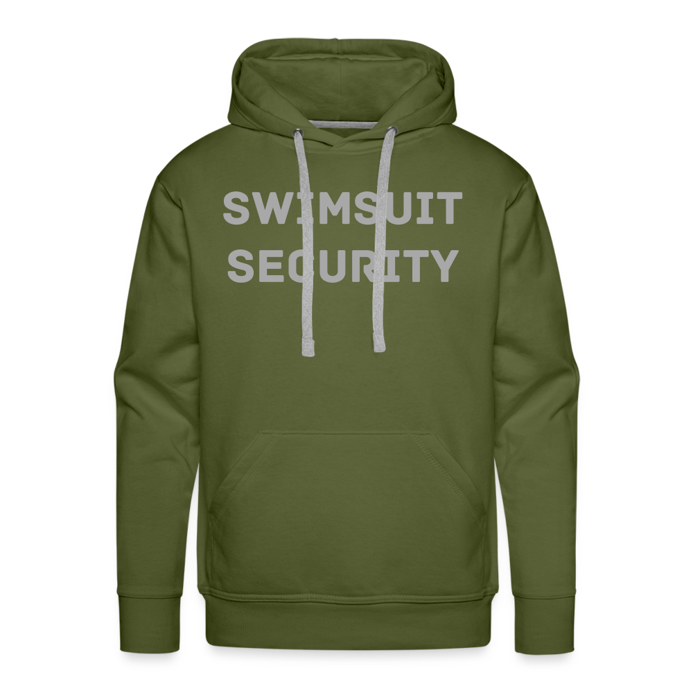 Swimsuit Security Hoodie - olive green