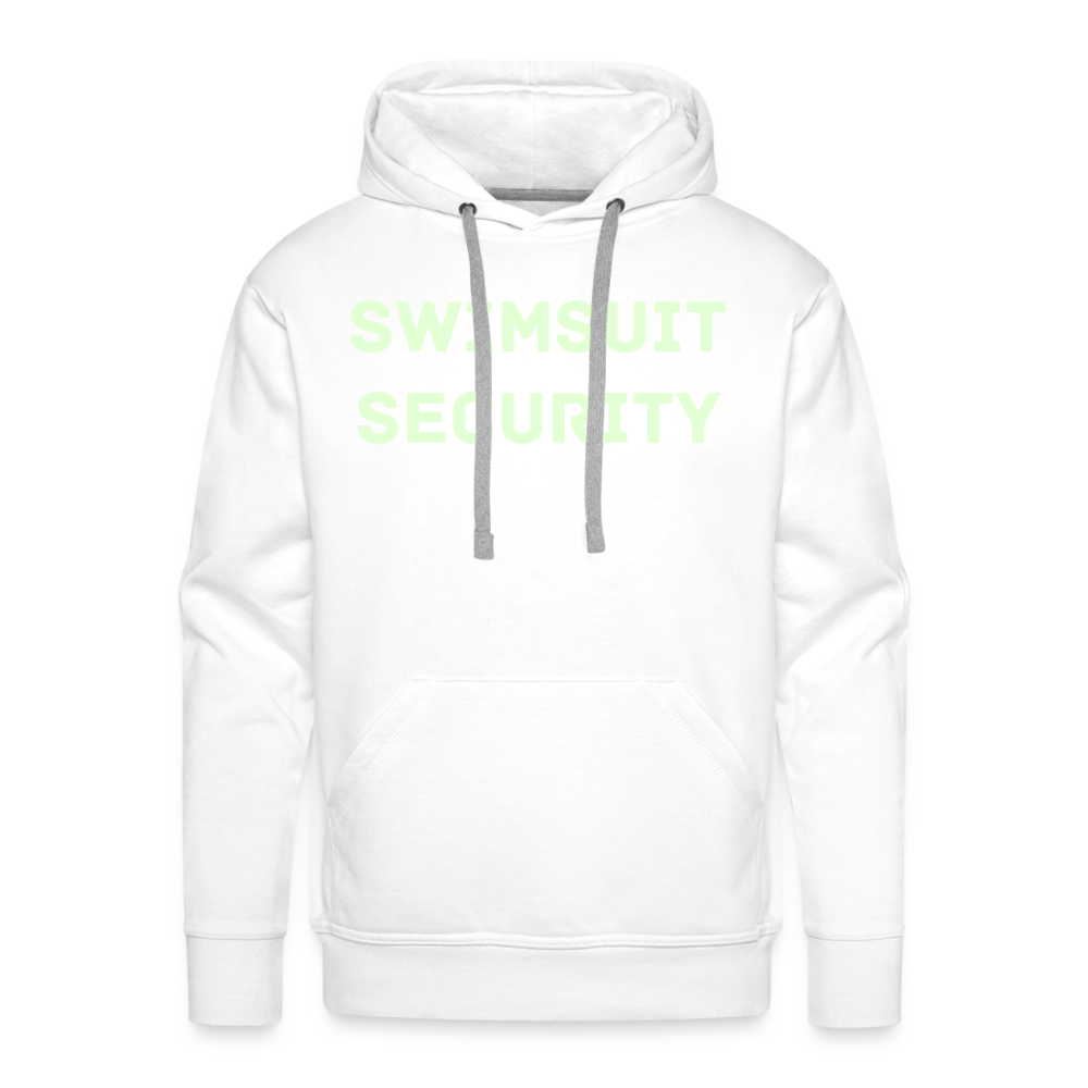 Swimsuit Security Hoodie - Glow - white