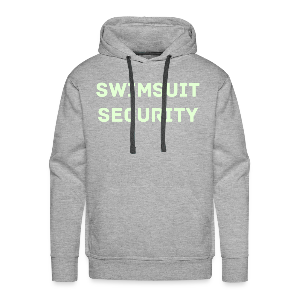 Swimsuit Security Hoodie - Glow - heather grey