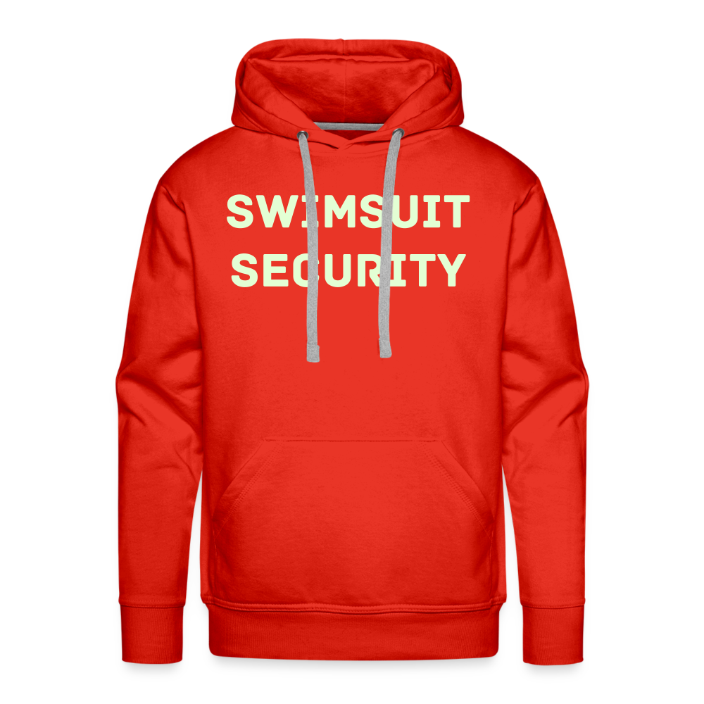 Swimsuit Security Hoodie - Glow - red