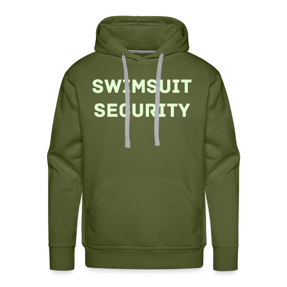 Swimsuit Security Hoodie - Glow - olive green