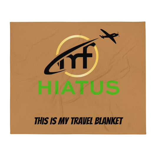 This Is My Travel Blanket - Tan