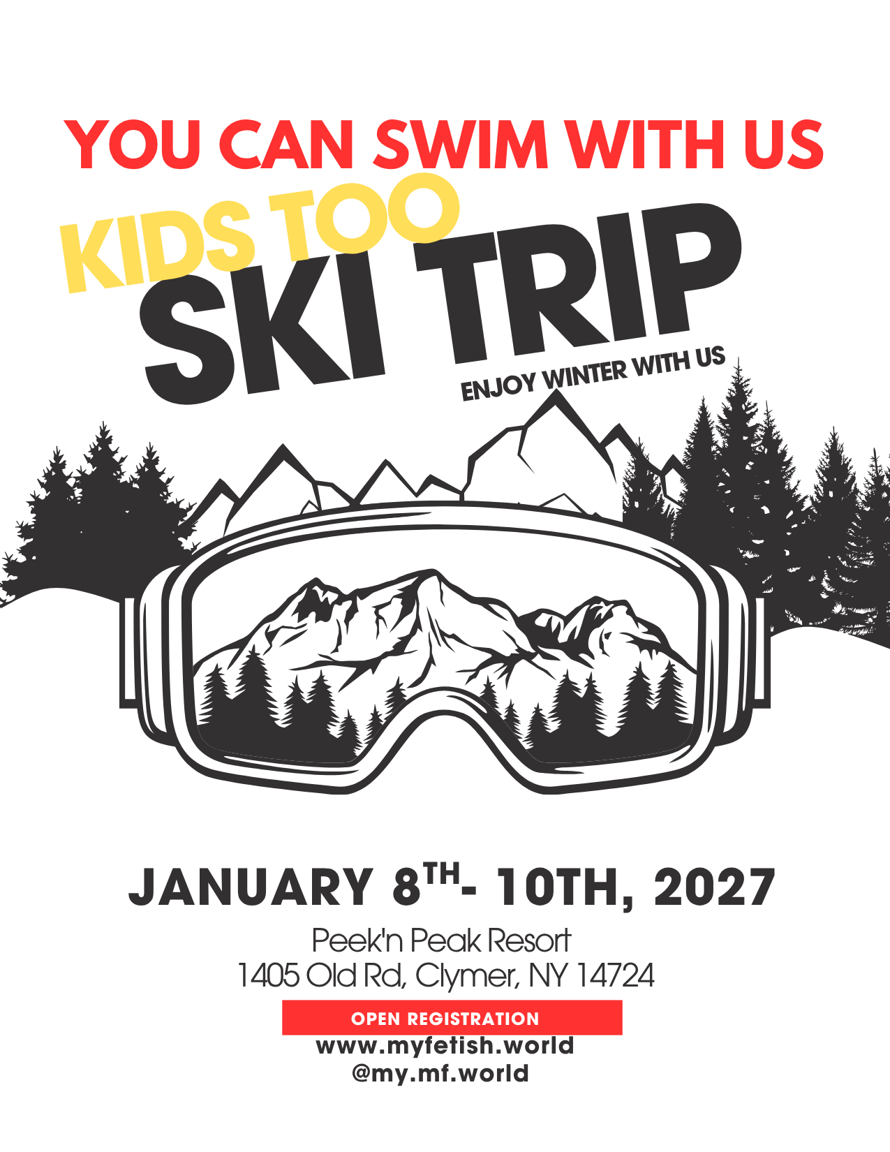 #YCSWU KIDSTOO: SKI TRIP