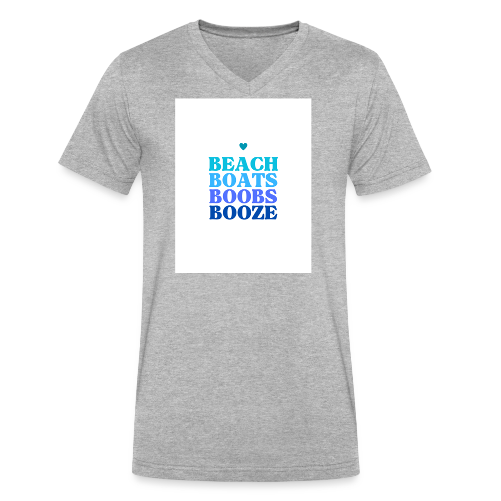 4Bs - Blue - heather gray