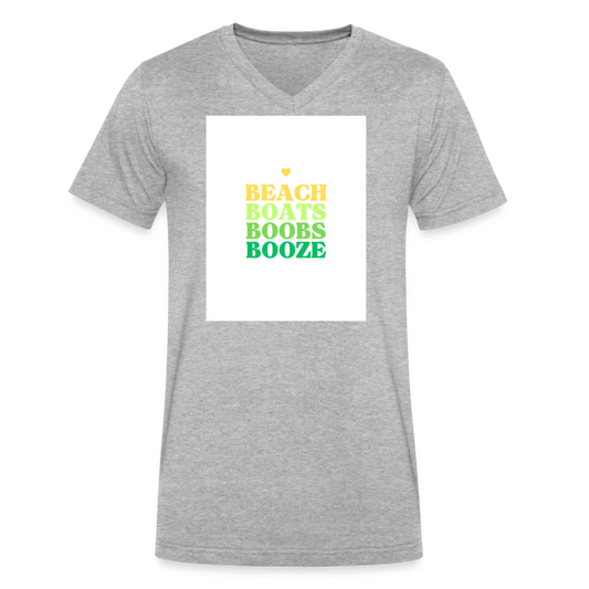 4Bs - Green - heather gray