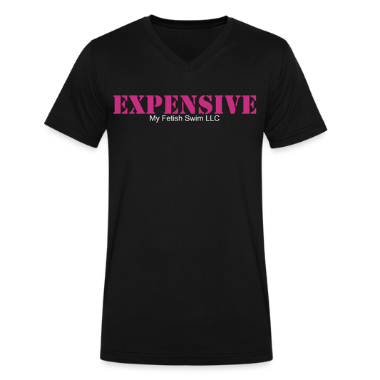 Expensive V-Neck T-Shirt - black