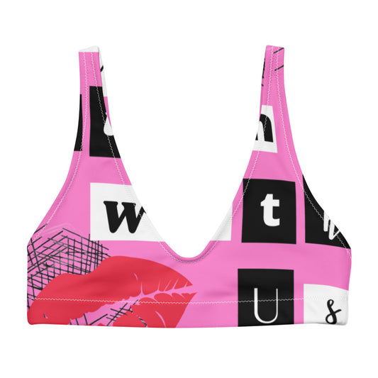 #YCSWU padded bikini top