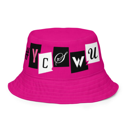 YCSWU bucket hat - pink