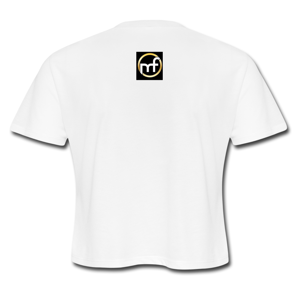 LOVE Cropped T-Shirt - white