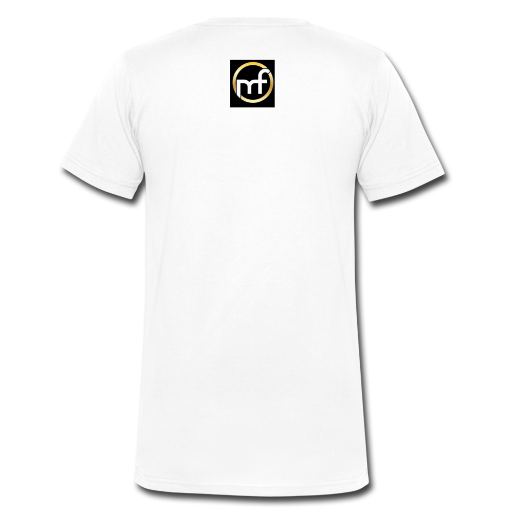 Men's V-Neck T-Shirt - white