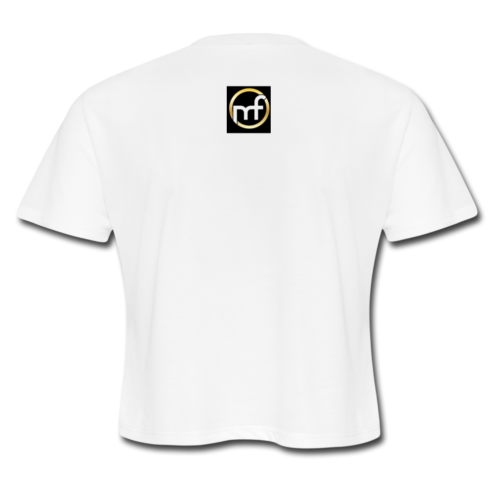 LOVE Cropped T-Shirt (she) - white