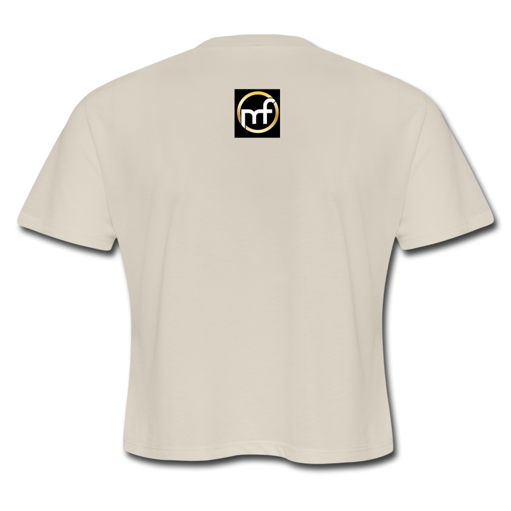 LOVE Cropped T-Shirt (she) - dust