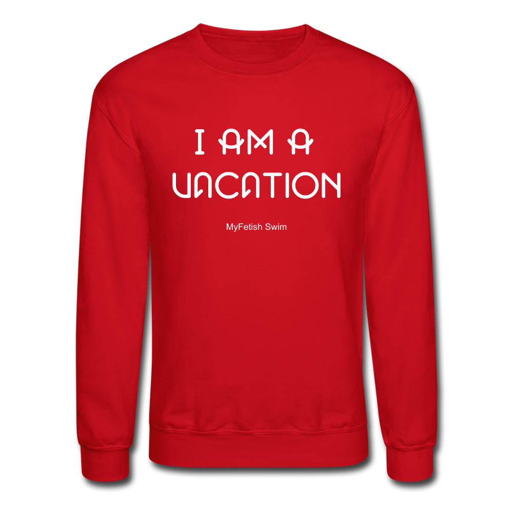 I am - Sweatshirt - red