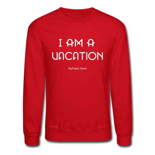 I am - Sweatshirt - red