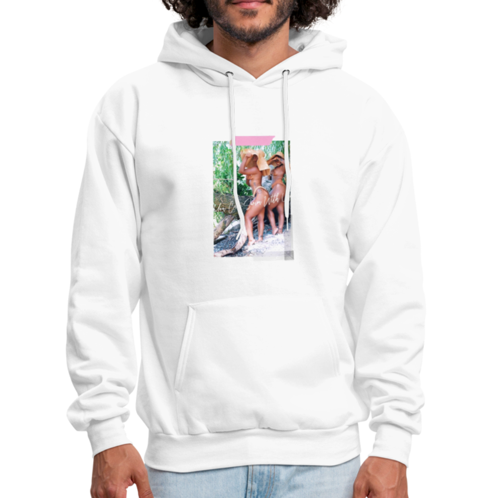 Men's Hoodie - white