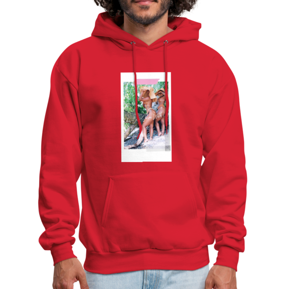 Men's Hoodie - red