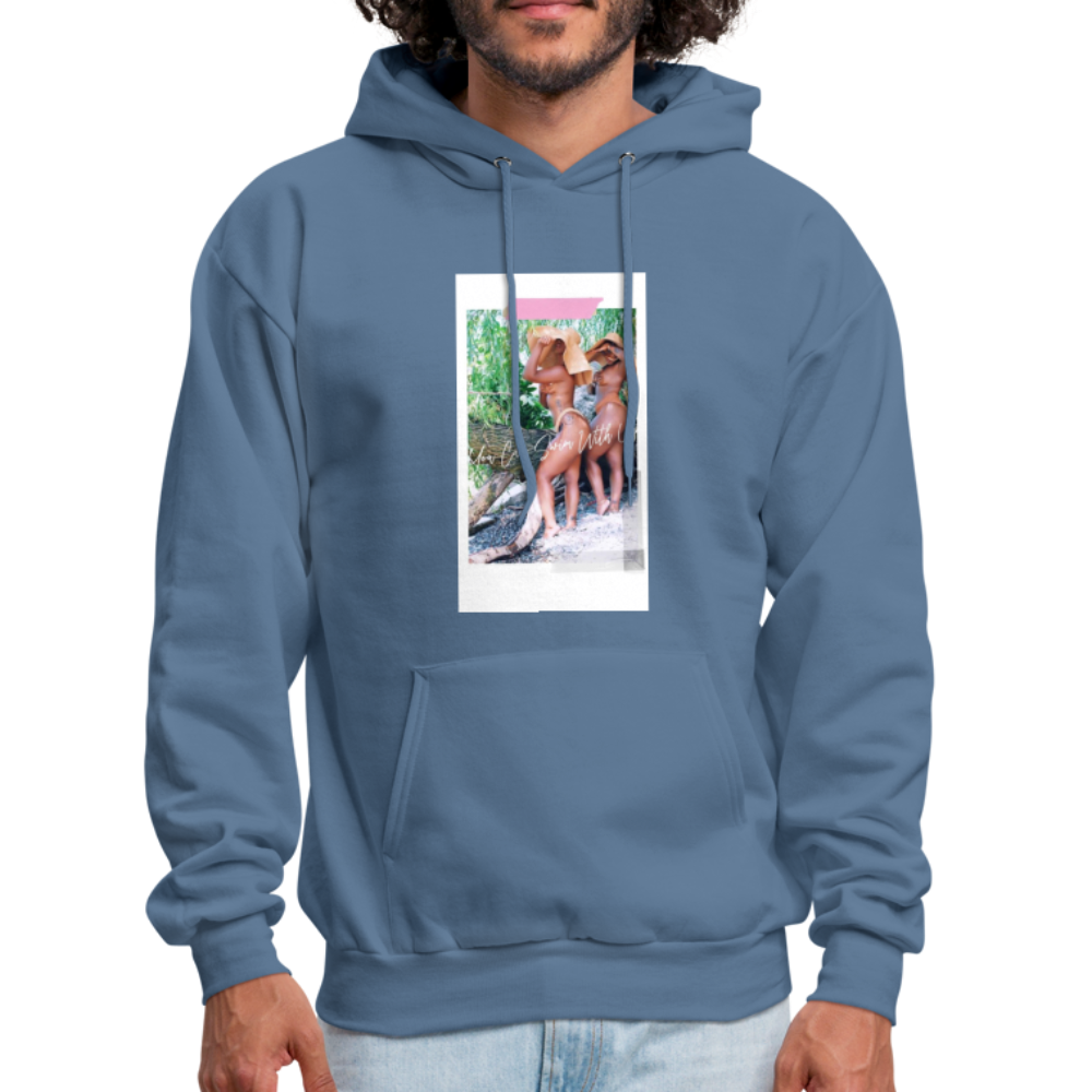 Men's Hoodie - denim blue