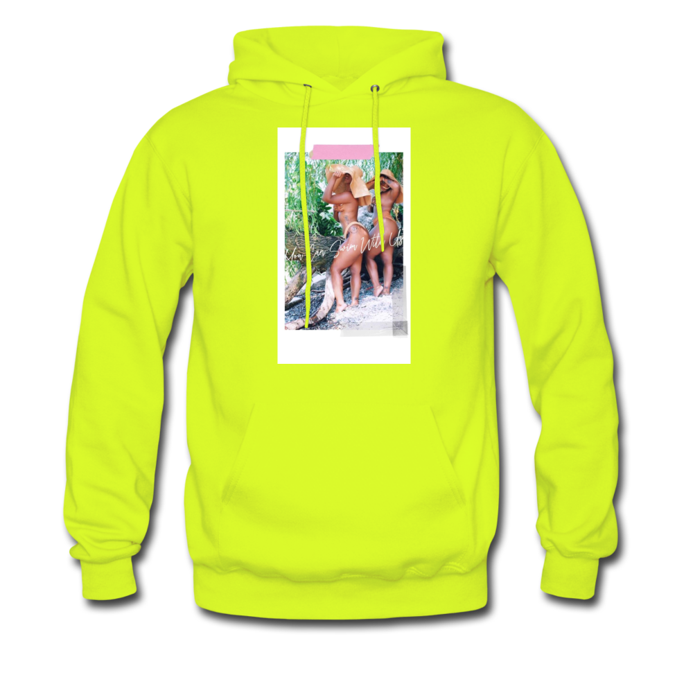 Men's Hoodie - safety green