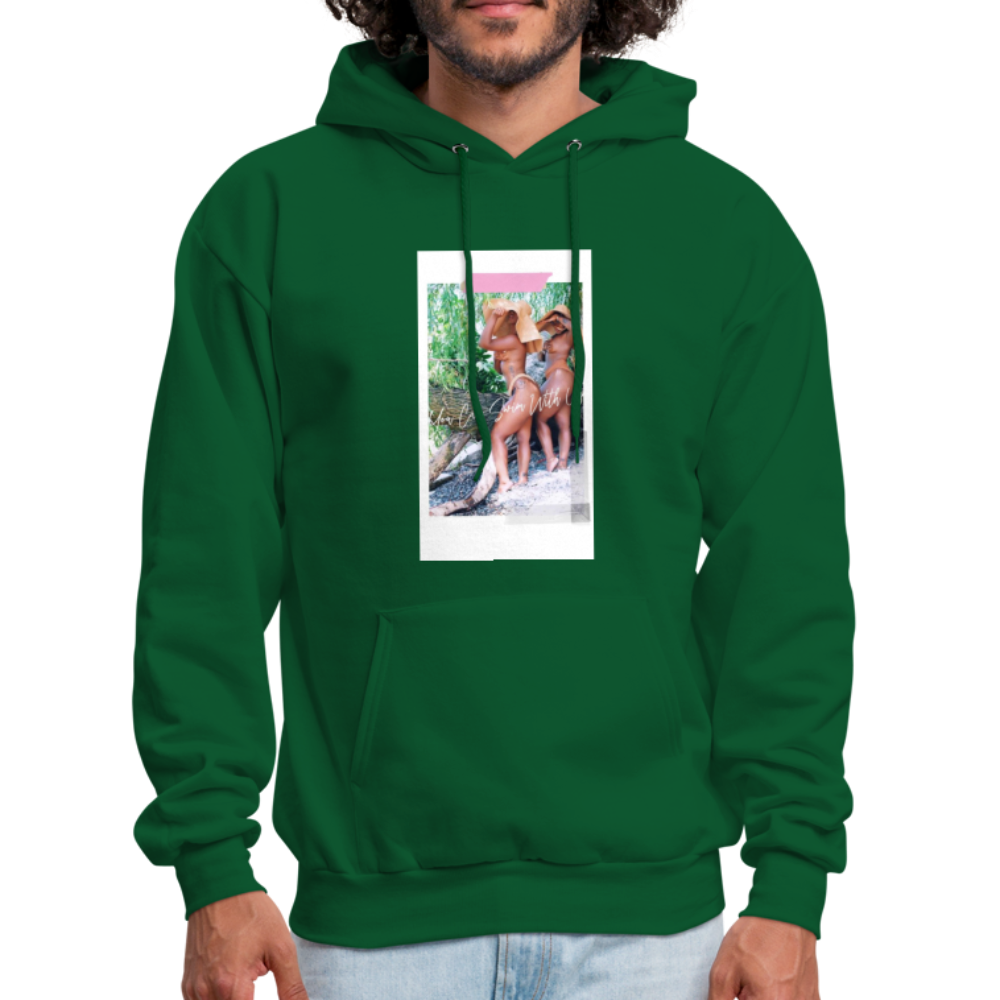Men's Hoodie - forest green