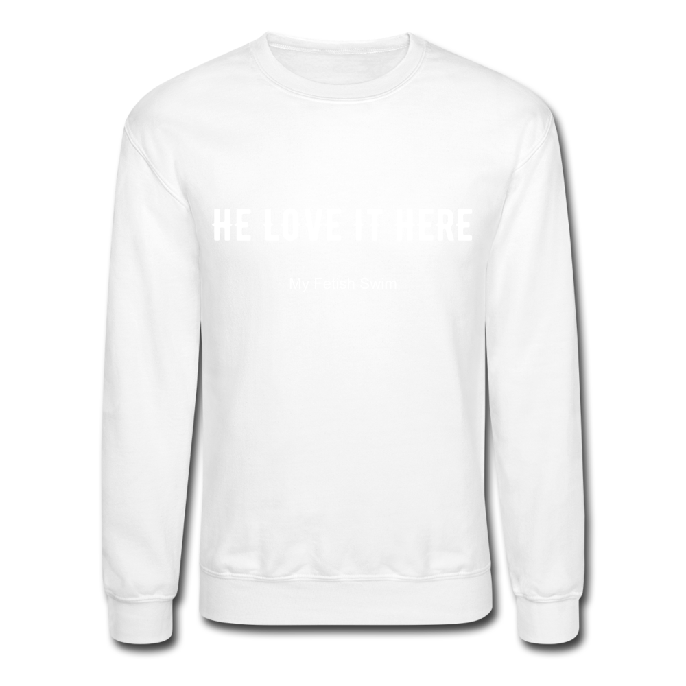 LOVE IT  - Crewneck Sweatshirt - white