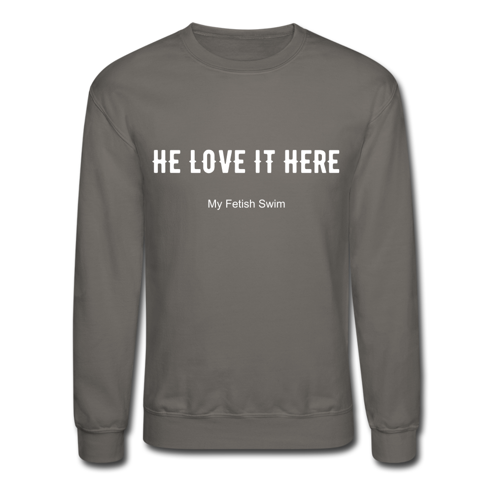 LOVE IT  - Crewneck Sweatshirt - asphalt gray