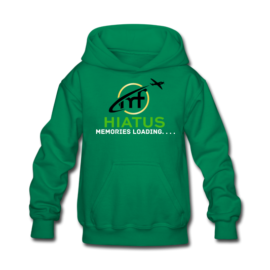 Kids' Memories Loading Hoodie - kelly green