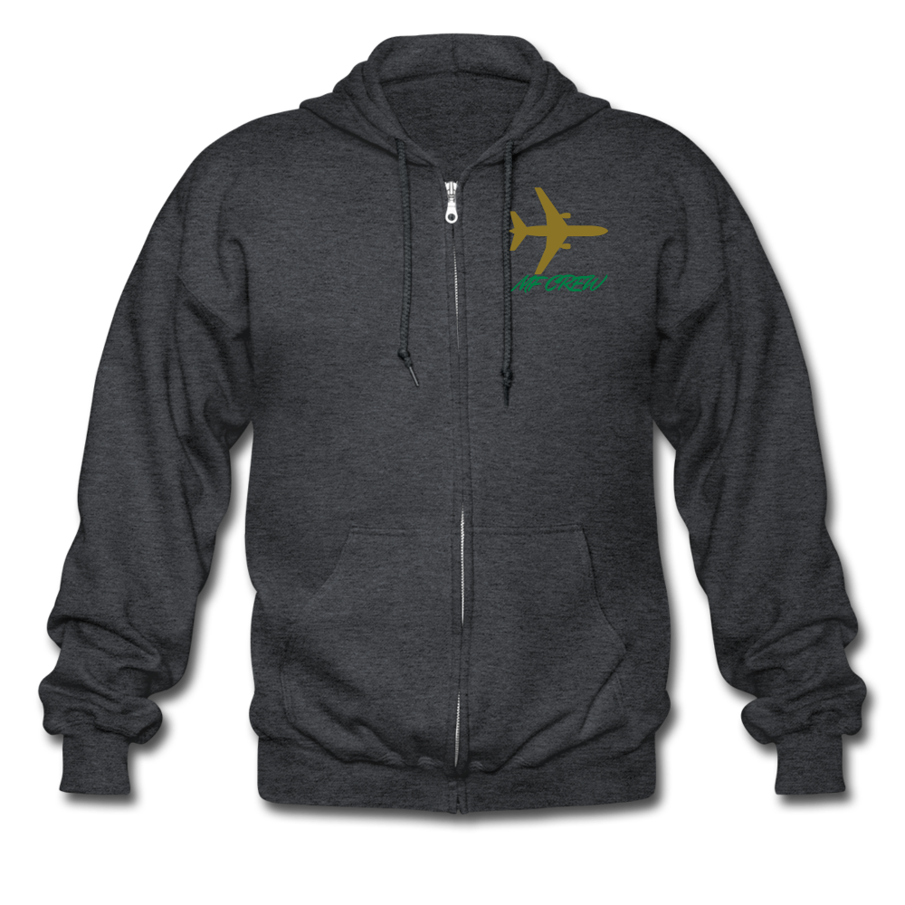 MF CREW Hoodie - deep heather