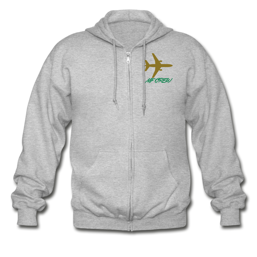 MF CREW Hoodie - heather gray