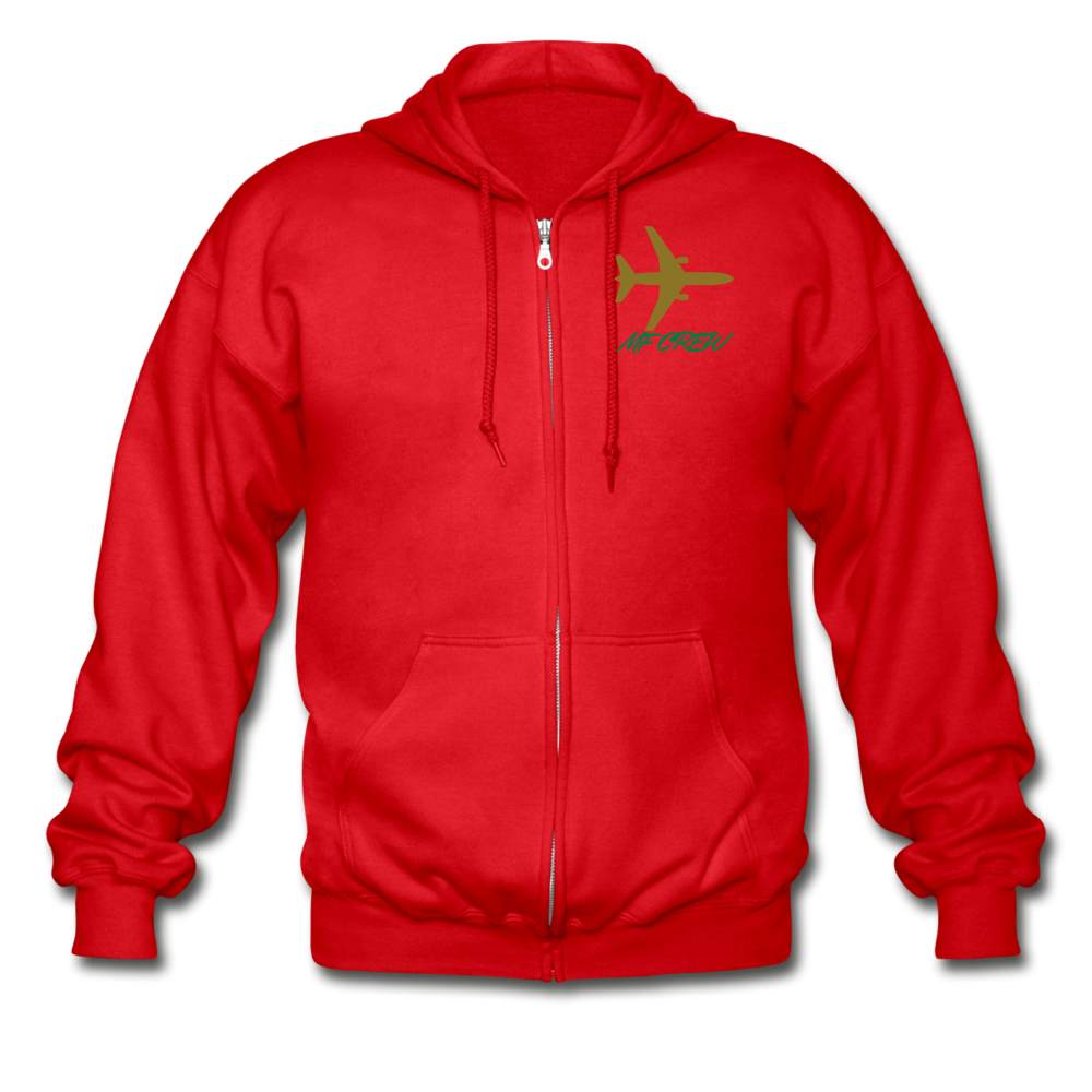 MF CREW Hoodie - red