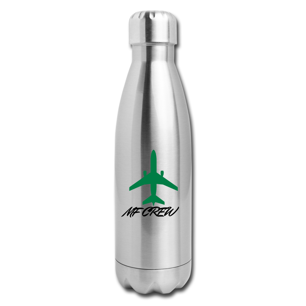 MF CREW Insulated Stainless Steel Water Bottle - silver
