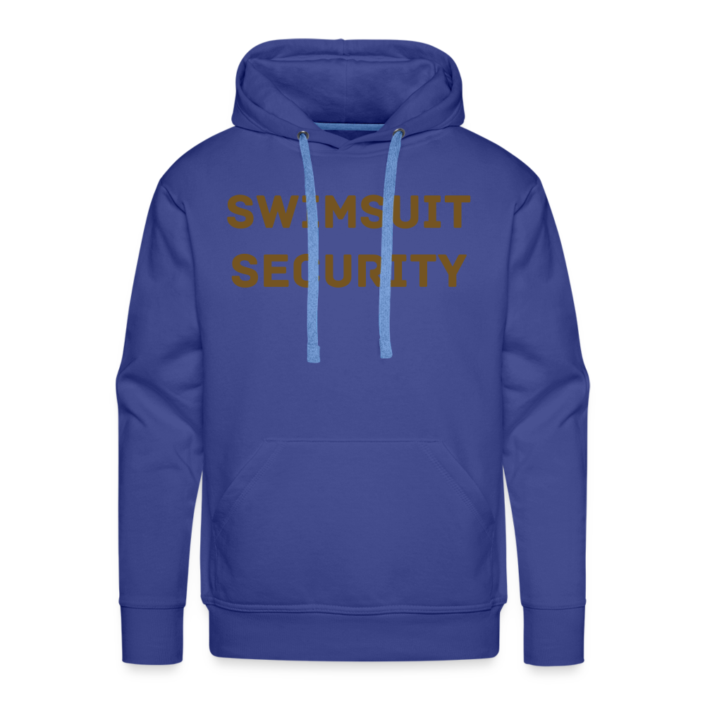 Swimsuit Security Hoodie - royal blue