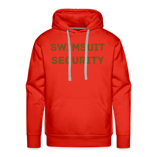 Swimsuit Security Hoodie - red