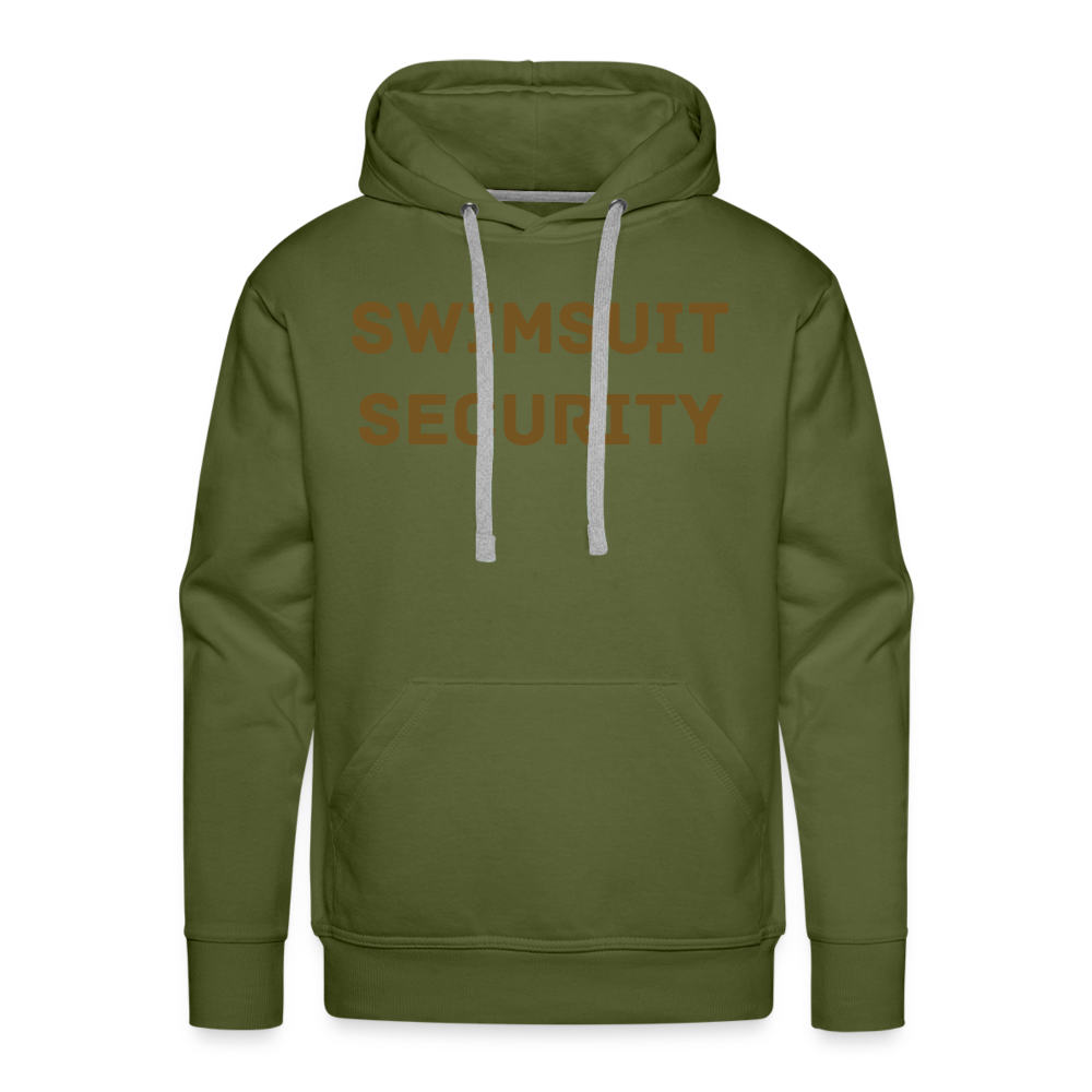 Swimsuit Security Hoodie - olive green