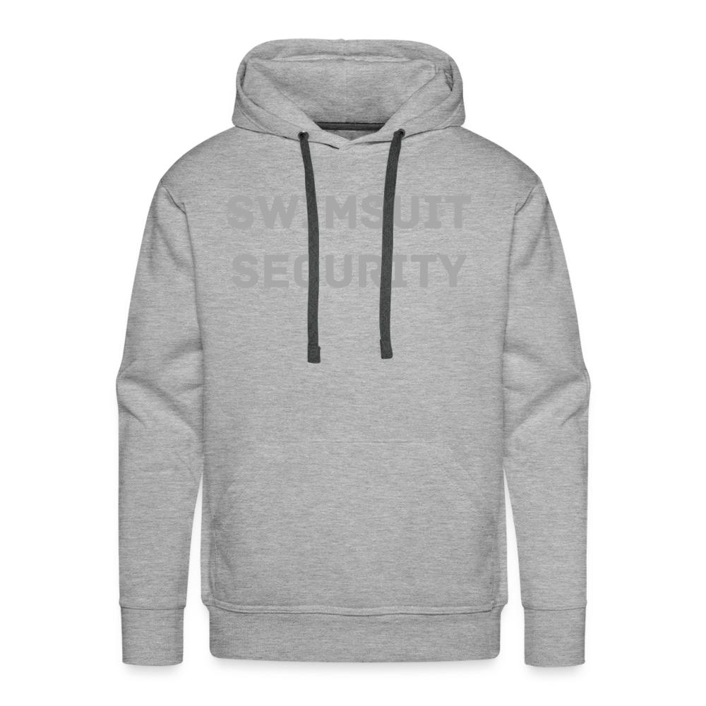 Swimsuit Security Hoodie - heather grey