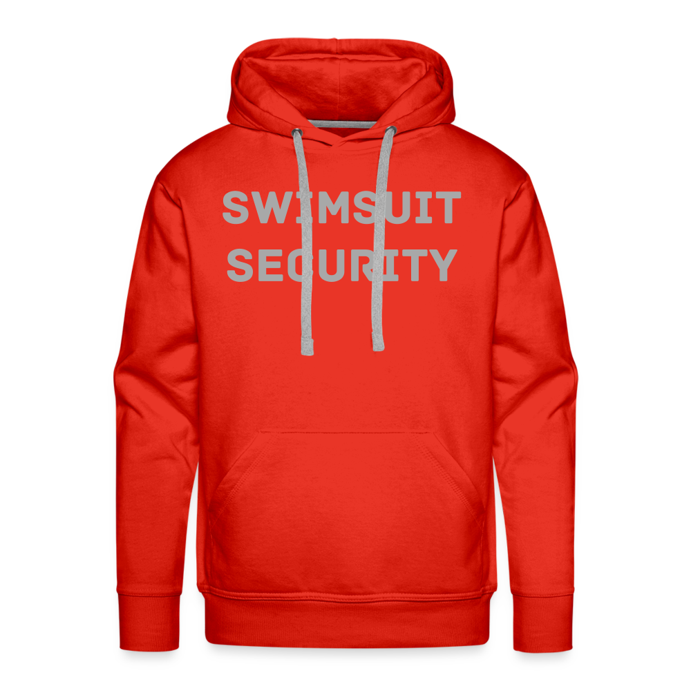Swimsuit Security Hoodie - red
