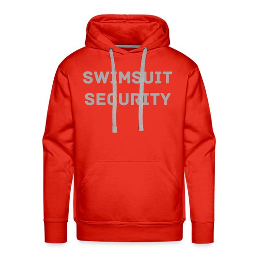 Swimsuit Security Hoodie - red