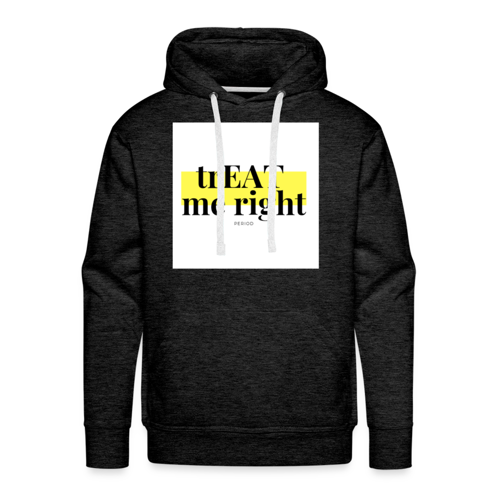 trEAT me Hoodie - charcoal grey
